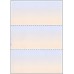 A4 BLUE/BEIGE PAPER WITH 2 HORIZONTAL PERFORATIONS